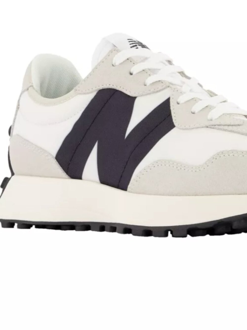 New Balance 327 Running Shoes - Size US 5.5 - Sea Salt/White
